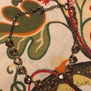 Stella and for peach statement necklace